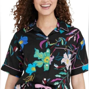 Target Stars Above 1  Piece lounge wear top Multi Floral Sz XXL